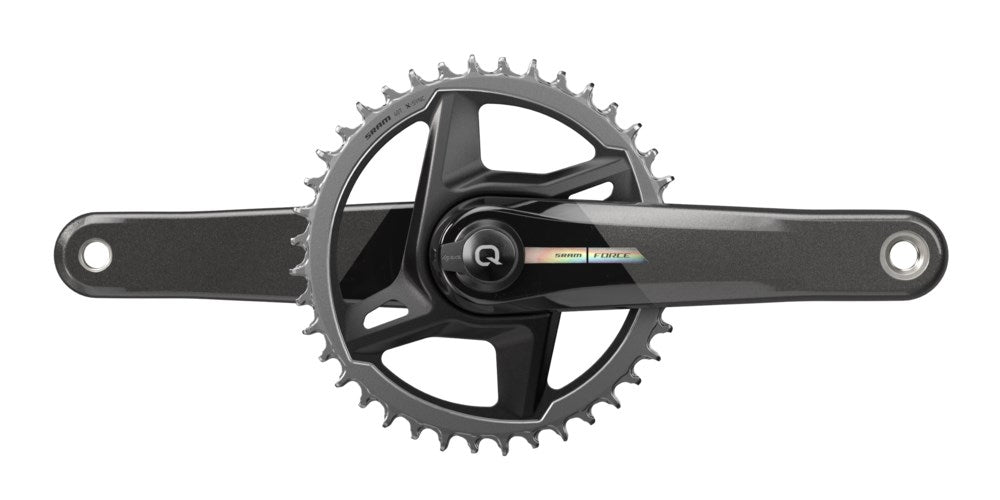 SRAM Force 1x AXS Wide D2 - Unicorn Grey w/Laser Foil - Road Power Meter Spindle DUB 177.5 - 40T DM (BB not included)