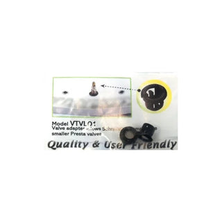 Rim valve hole adaptor for AV to FV. set of 2pcs per bag