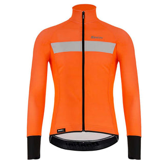 Santini Vega H20 Winter Jacket Atomic Orange