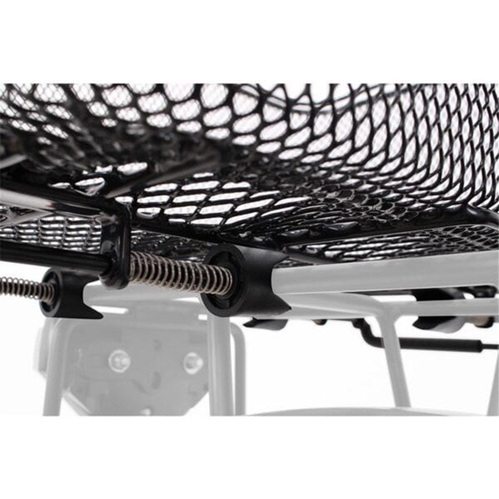 QBP Rear Quick Release Steel Bike Basket 41 x 33 x 25cm – Black