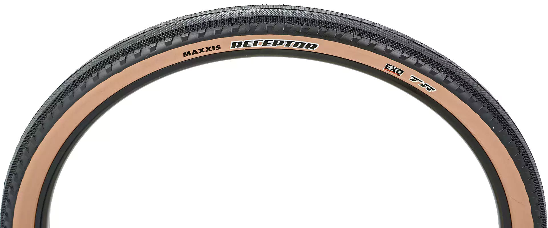 Maxxis Receptor 27.5 x 1.85 (650B x 47) Folding Bead 120 TPI EXO TR Tyre - Tanwall