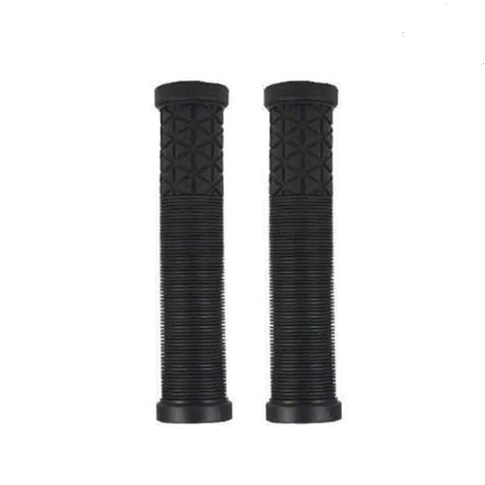 QBP Scooter Grips Super Soft Rubber 162mm - Black