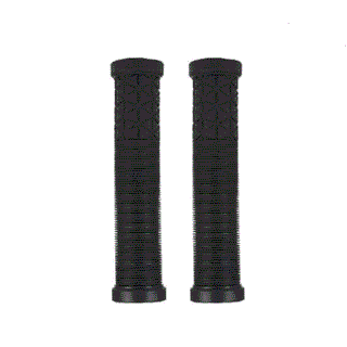 QBP Scooter Grips Super Soft Rubber 162mm - Black