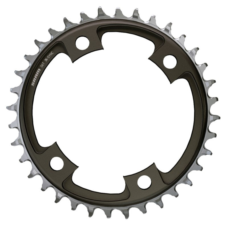 SRAM CHAIN RING ROAD 40T 107BCD X-SYNC BLAST BLACK