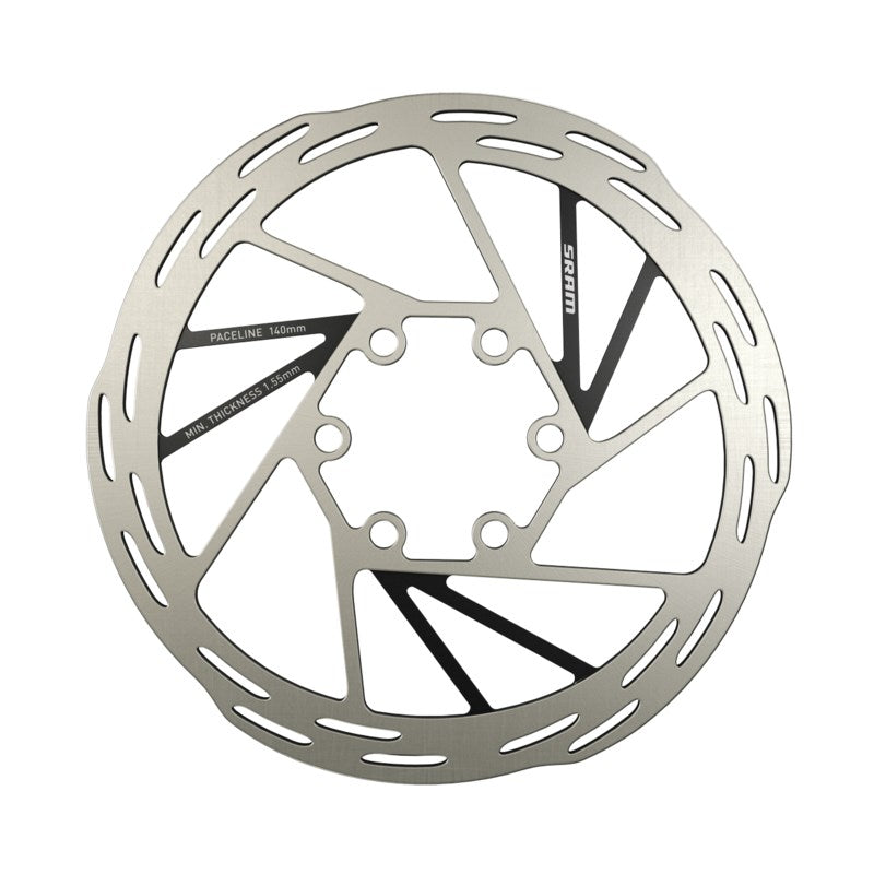 SRAM Rotor Paceline 140mm (includes Steel rotor bolts) Rounded