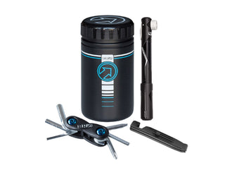PRO Combi Pack  Storage Bottle  With Mini Pump, Tool, Tire Levers
