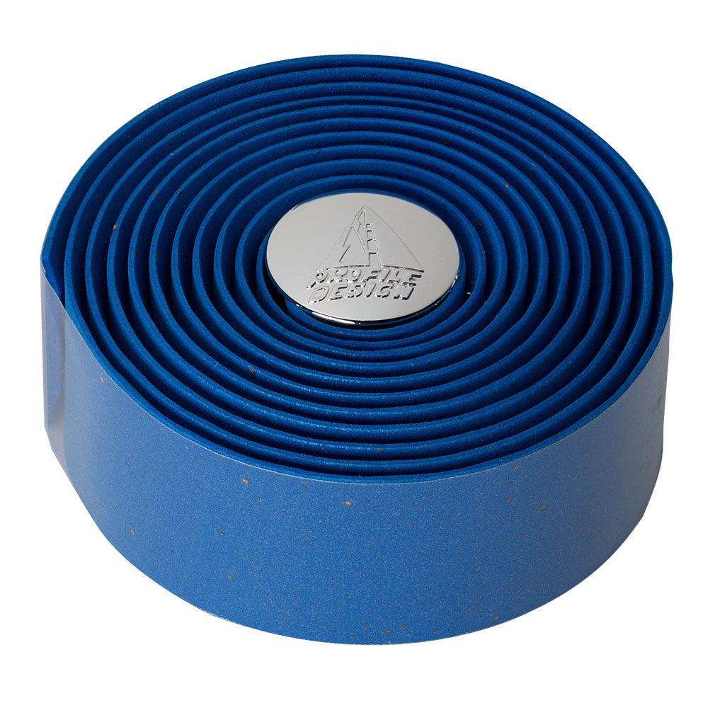 Profile Design Cork Handlebar Tape - Blue