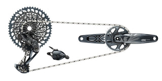 SRAM GX Eagle DUB Groupset Lunar (Rear Der - Trigger Shifter w Clamp - Crankset DUB 12s 175 w DM 32t X-SYNC Chainring - Chain 126 links 12s - Cassette XG-1275 10-52t - Chaingap Gauge)
