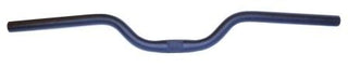 HANDLEBAR 25.4MM, 66MM WIDE, 60MM RISE, ALLOY BLACK