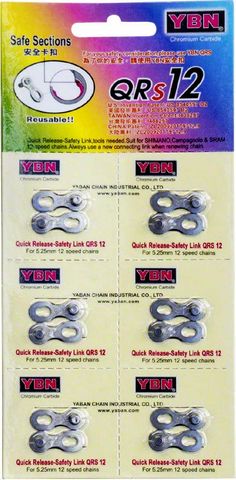 YBN 12 speed Quick Link - Chain Connector ,1/2 x 11/128