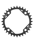 SRAM Chain Ring T-TYPE 38T 104 BCD Steel Black (INCLUDING BLACK BOLTS AND NUTS)