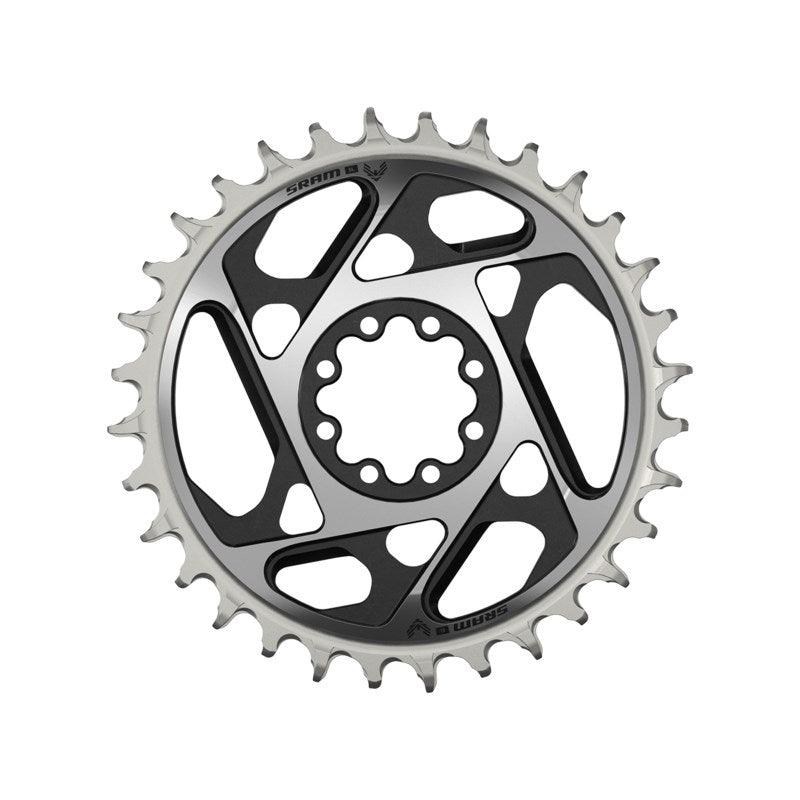 SRAM Chain Ring T-TYPE 30T DM 3mm Offset Eagle (including 8 bolts) Black - XX D1