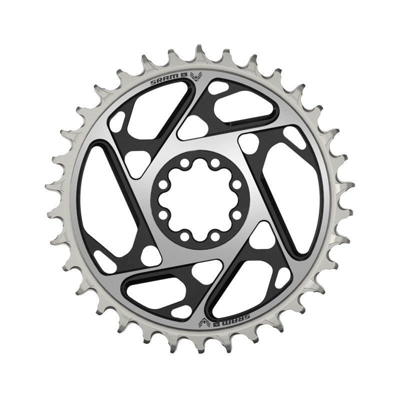 SRAM Chain Ring T-TYPE 34T DM 3mm Offset Eagle (including 8 bolts) Dark Polar - GX D1