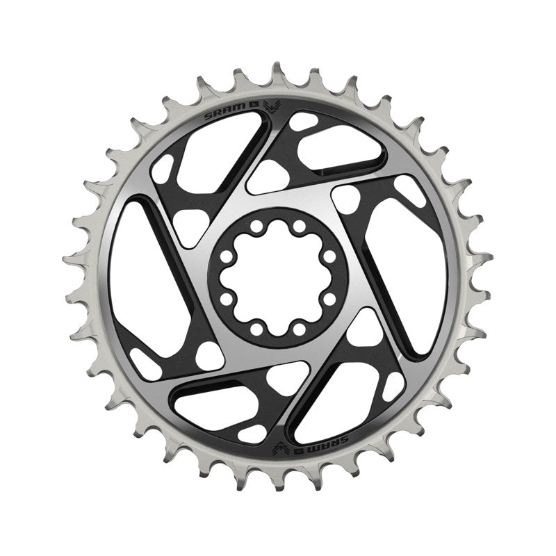 SRAM Chain Ring T-TYPE 36T DM 3mm Offset Eagle (including 8 bolts) Black - XXSL D1