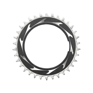 SRAM Chain Ring T-TYPE 36T Powermeter Threaded 3mm Offset Eagle (including pin thread backup and screw) - Black/Silver XXSL D1