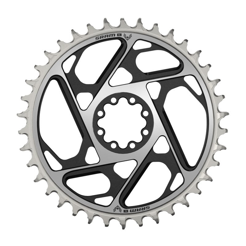 SRAM Chain Ring T-TYPE 38T DM 0mm Offset Eagle (including 8 bolts) Black - XXSL D1