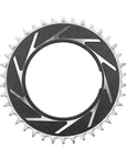 SRAM Chain Ring T-TYPE 38T Powermeter Threaded 3mm Offset Eagle (including pin thread backup and screw) - Black/Silver XXSL D1