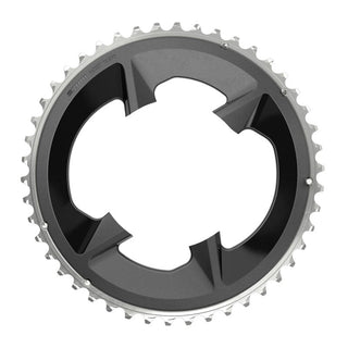 SRAM CHAIN RING ROAD 48T 107BCD 2X12 RIVAL BLACK WITH COVER PLATE