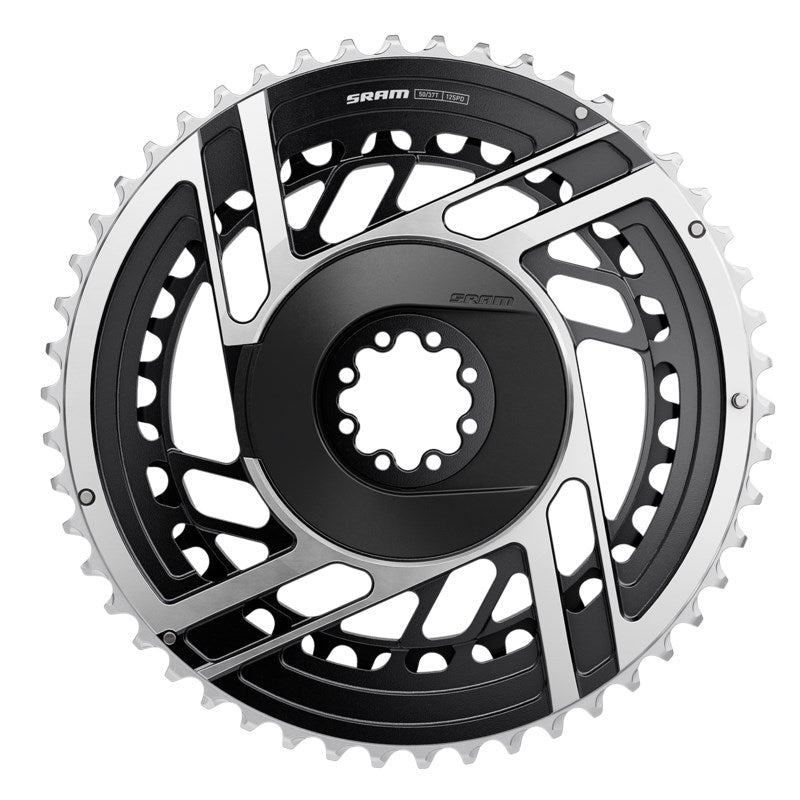 SRAM CHAIN RING ROAD 4633T DM KIT NON-POWER RED E1 BLACK/SILVER