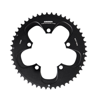 SRAM Chain Ring Road Asymmetrical 46T 110 Alum 3mm Black (46-34)
