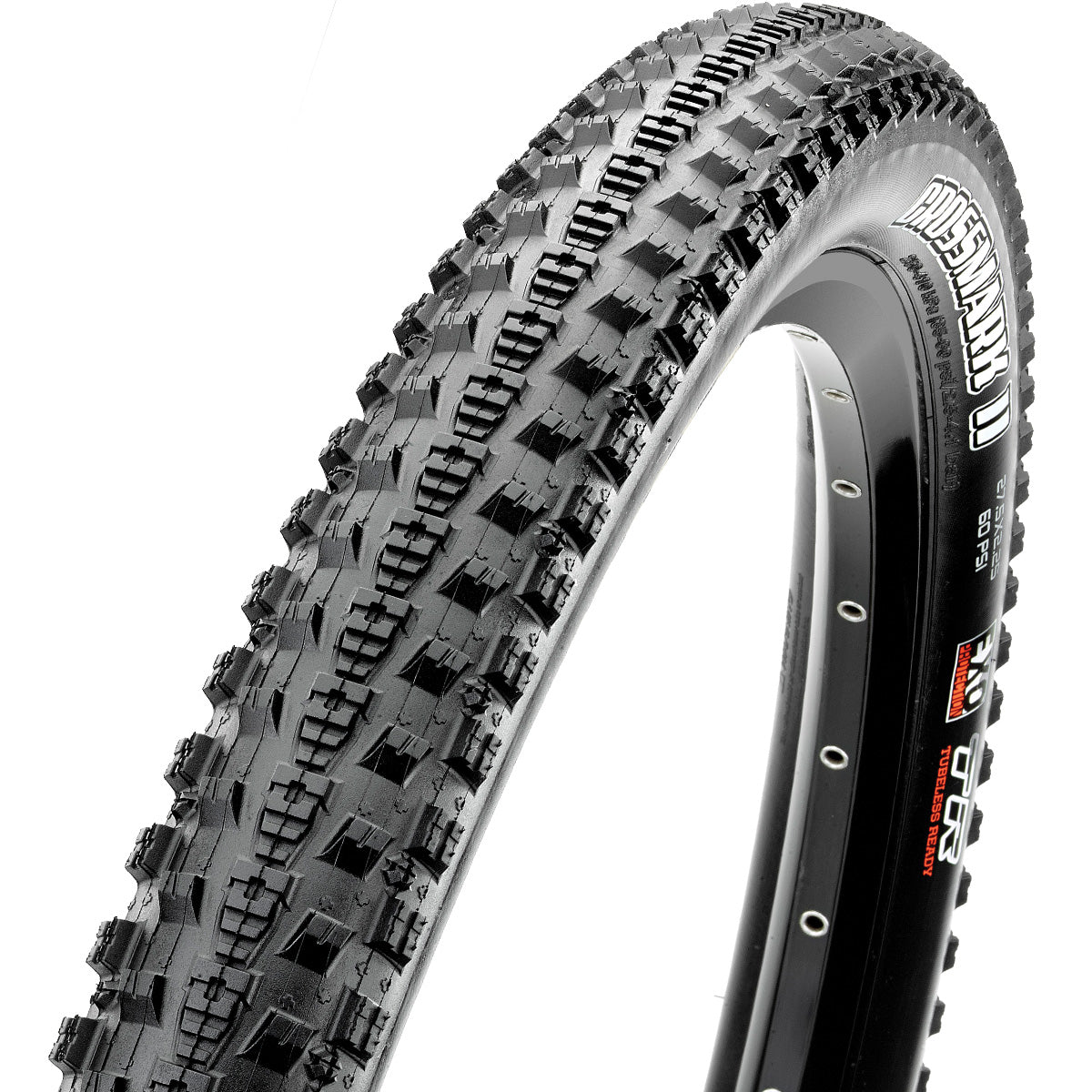 Maxxis Crossmark II 27.5 x 2.10 Folding TR EXO 60 TPI Dual Compound Tyre - Black