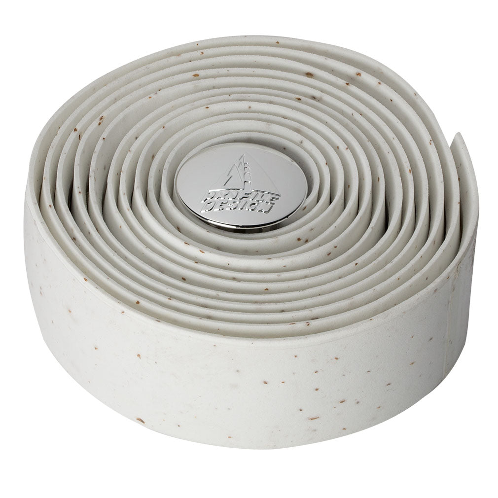 Profile Design Cork Handlebar Tape - White