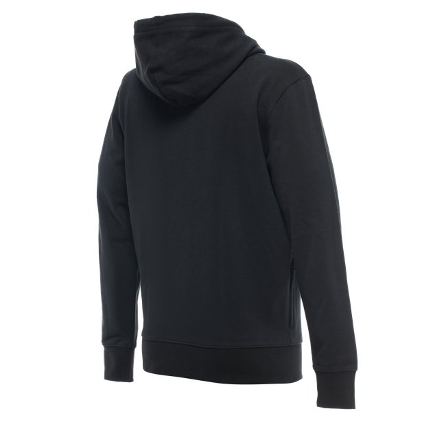 Dainese Casual Logo Hoodie - Black/White