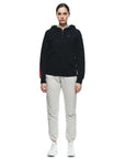 Dainese Casual Logo Lady Hoodie - Black/Black