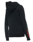 Dainese Casual Logo Lady Hoodie - Black/Black