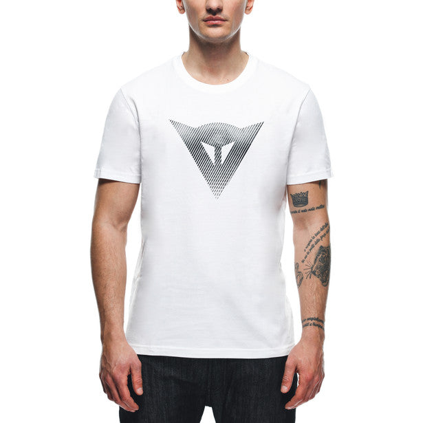 Dainese Casual Logo T-Shirt - White/Black