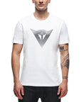Dainese Casual Logo T-Shirt - White/Black