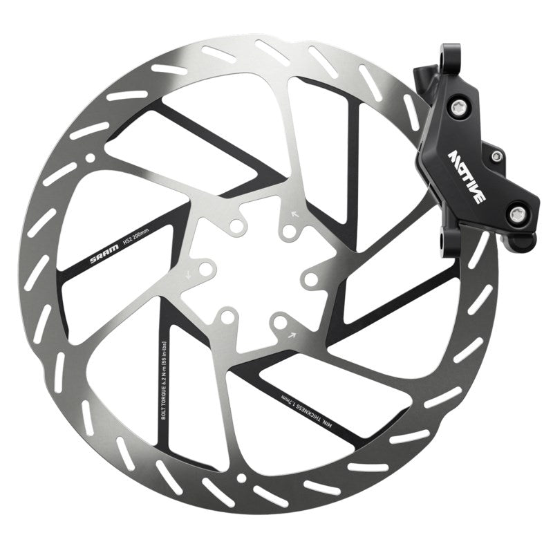 SRAM Disc Brake Motive Bronze - Diffusion Black Ano -Tool Free Reach - Bleeding Edge - Front/Rear - 2000mm Hose (includes MMX Clamp - Rotor/Bracket sold separately) A1