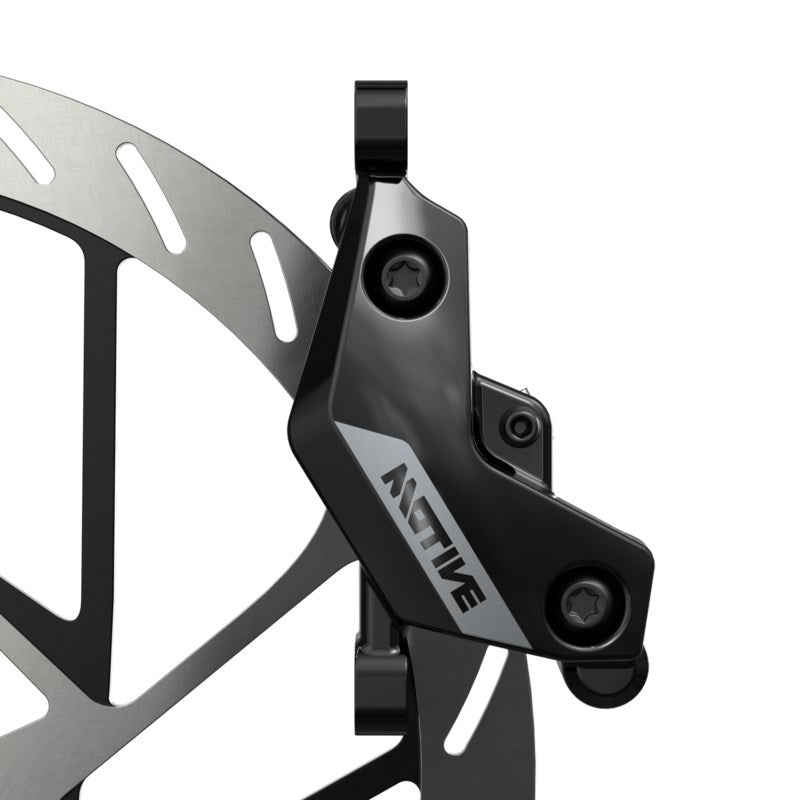 SRAM Disc Brake Motive Silver - Black Ano - Bearing Lever -Tool Free Reach - Bleeding Edge - Front/Rear - 2000mm Hose (includes MMX Clamp - Rotor/Bracket sold separately) A1