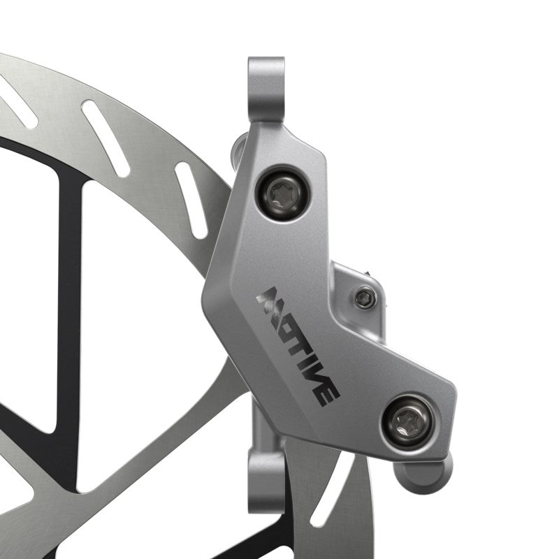 SRAM Disc Brake Motive Ultimate - Clear Ano - Bearing Carbon Lever -Tool Free Reach - Bleeding Edge - Front - 950mm Hose (includes MMX Clamp - Rotor/Bracket sold separately) A1