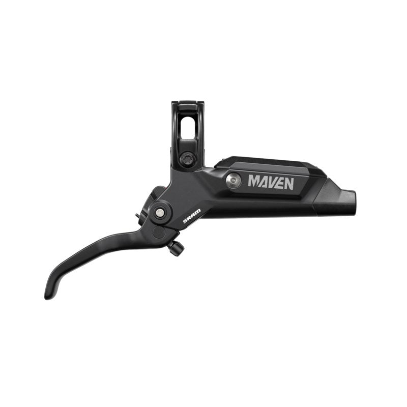 SRAM Disc Brake Maven Base - Aluminum Lever - Stainless Hardware - Reach Adj - Diffusion Black - Front/Rear - 2000mm Hose (includes MMX Clamp -20P-2 Bracket -Bleeding Edge Tool) A1