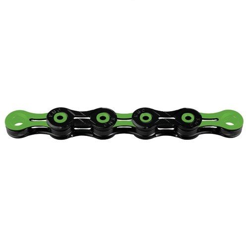 KMC DLC Series 116L Bike Chain - Green