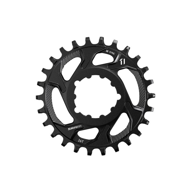 SRAM Chain Ring X-SYNC STEEL 30T DM 3mm Offset Steel 3.5mm Black 11 speed