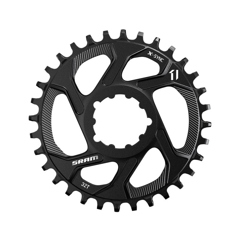 SRAM Chain Ring X-SYNC STEEL 32T DM 3mm Offset Steel 3.5mm Black 11 speed