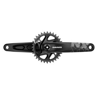 SRAM Crank NX Eagle Boost 148 DUB 12s 170 w DM 32t X-SYNC 2 Steel Chainring Black (DUB Cups/Bearings Not Included)
