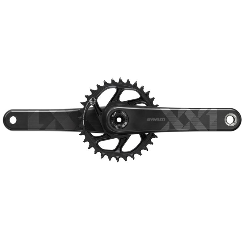 SRAM Crank XX1 Eagle Fat Bike 4" DUB 12s 170 w DM 30t X-SYNC 2 Chainring Black (DUB Cups/Bearings Not Included)