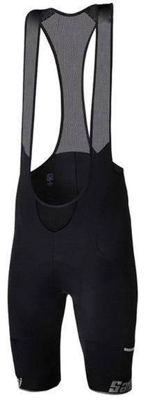 SANTINI MAGO BIBSHORT - NAT CHAMOIS BLACK Small 365