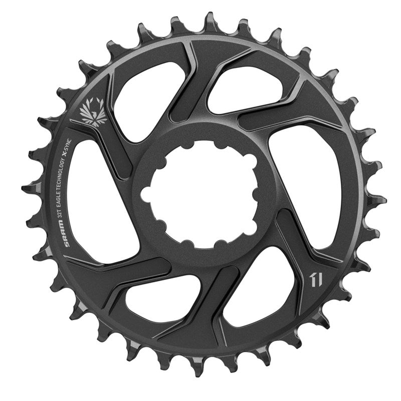 SRAM Chain Ring X-SYNC 2 34T DM 6mm Offset Alum Eagle Gold