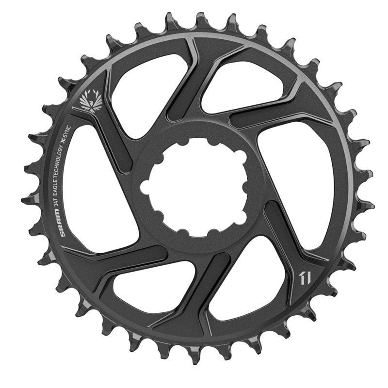 SRAM Chain Ring X-SYNC 2 SL 36T DM 6mm Offset Eagle Black