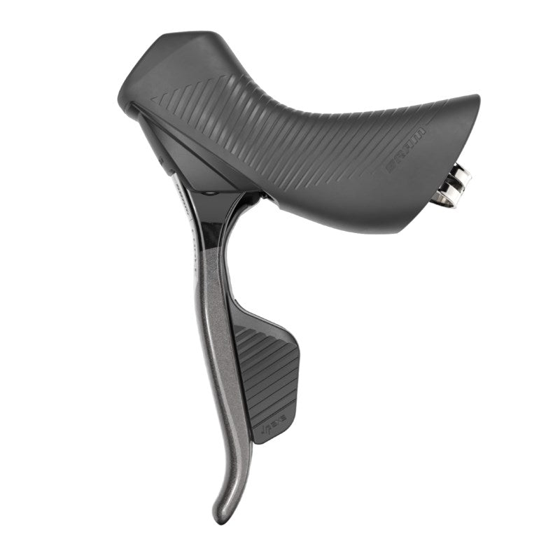 SRAM Shift/Hydraulic Disc Brake Force AXS D2 Stealthamajig connected - Unicorn Grey w/Laser Foil - Rear Brake/Right Shift 2000mm w/ Flat Mount 20mm SS Hardware (Rotor sold separately)