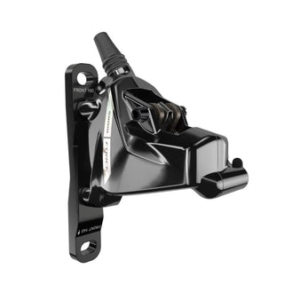 SRAM Shift/Hydraulic Disc Brake Force AXS D2 Stealthamajig connected - Unicorn Grey w/Laser Foil - Rear Brake/Right Shift 2000mm w/ Flat Mount 20mm SS Hardware (Rotor sold separately)