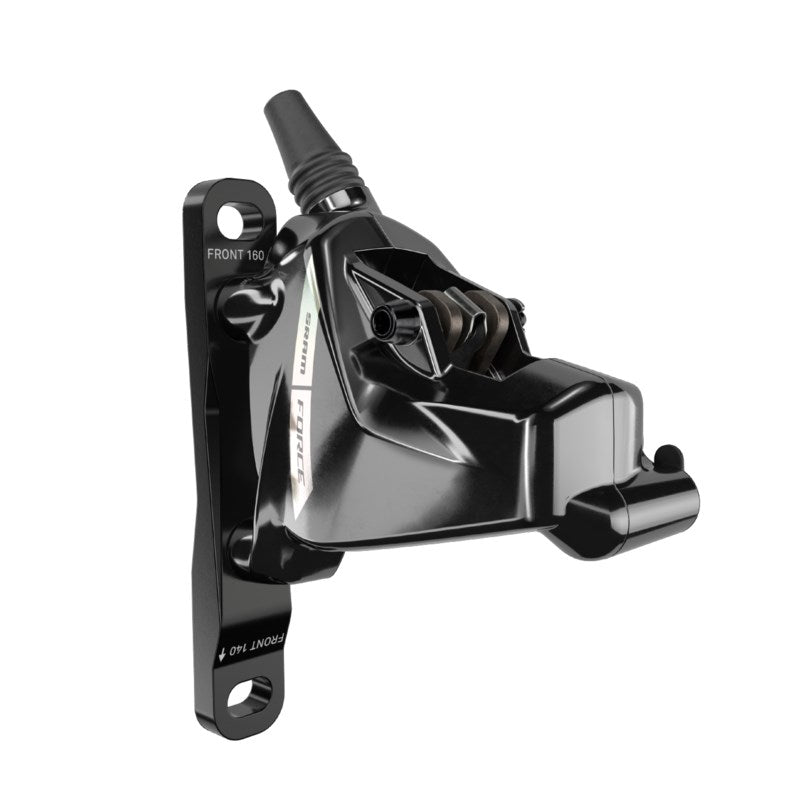 SRAM Shift/Hydraulic Disc Brake Force AXS D2 Stealthamajig connected - Unicorn Grey w/Laser Foil - Rear Brake/Right Shift 2000mm w/ Flat Mount 20mm SS Hardware (Rotor sold separately)