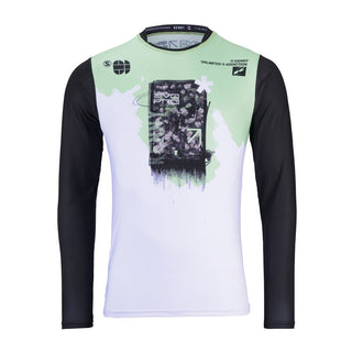 Kenny Evo Pro Racing Long Sleeves Jersey - Green White