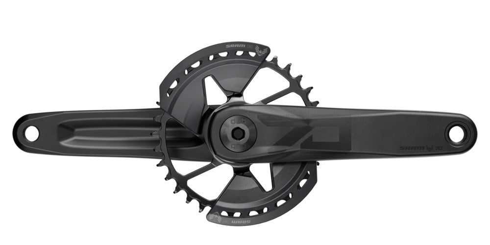 SRAM Crankset Eagle 70 CL55 DUB MTB Wide 175mm Black 2-guards 32t Steel T-Type (BB and BB DUB spacers are not included)