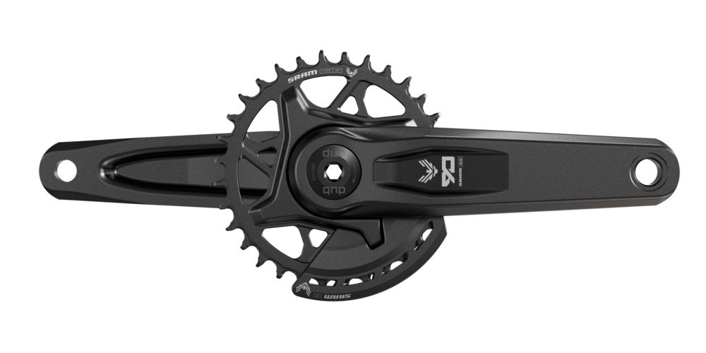 SRAM Crankset Eagle 90 Q174 CL55 DUB MTB Wide 160mm Black 2-guards 32t Steel T-Type (BB and BB DUB spacers are not included)