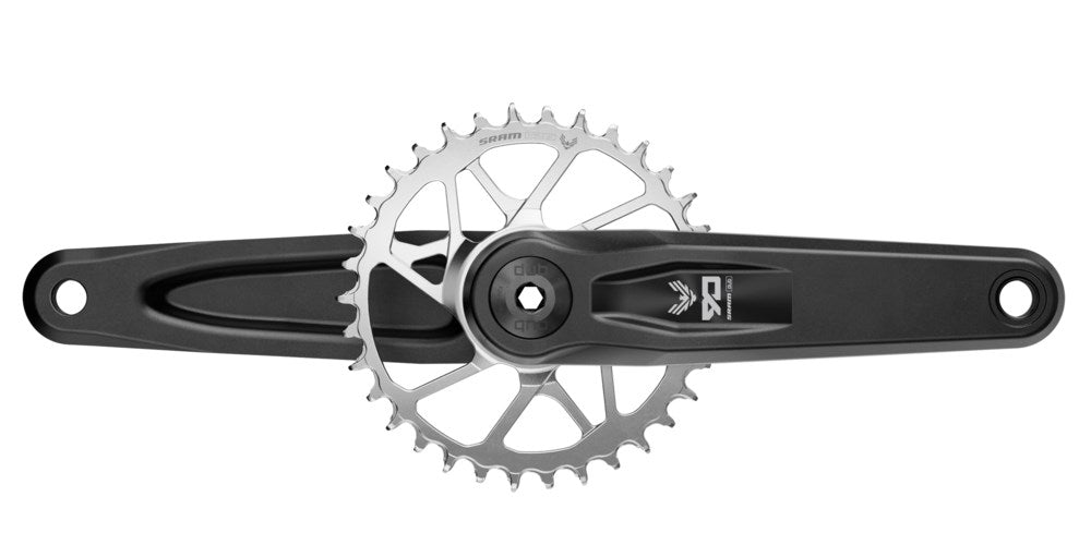 SRAM Crankset Eagle 90 Q174 CL55 DUB MTB Wide 175mm Black 2-guards 32t Steel T-Type (BB and BB DUB spacers are not included)